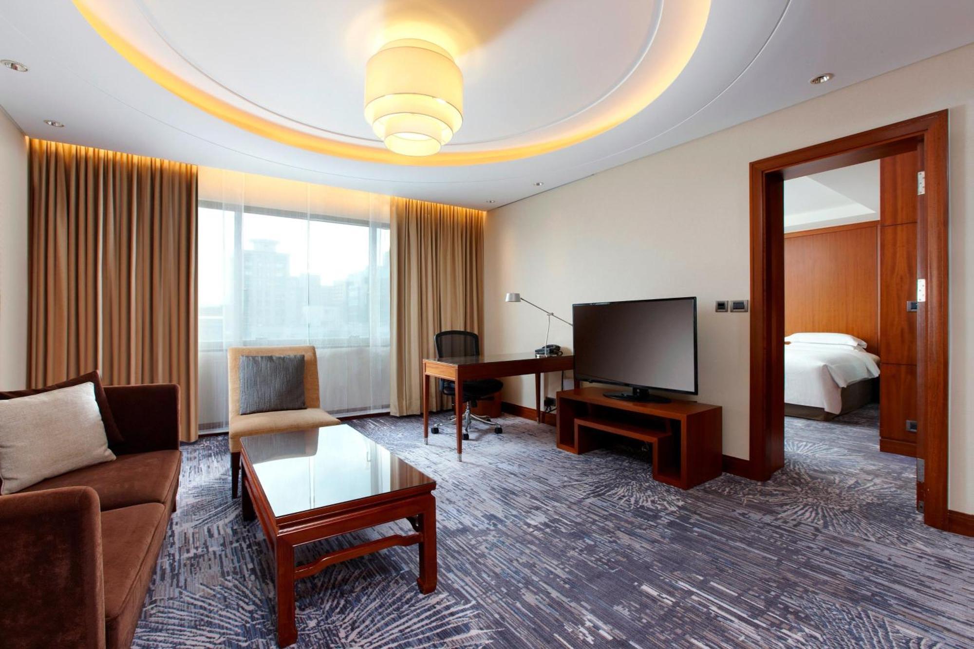 Sheraton Grand Taipei Hotel Bagian luar foto